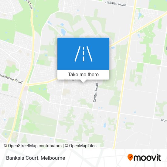 Banksia Court map