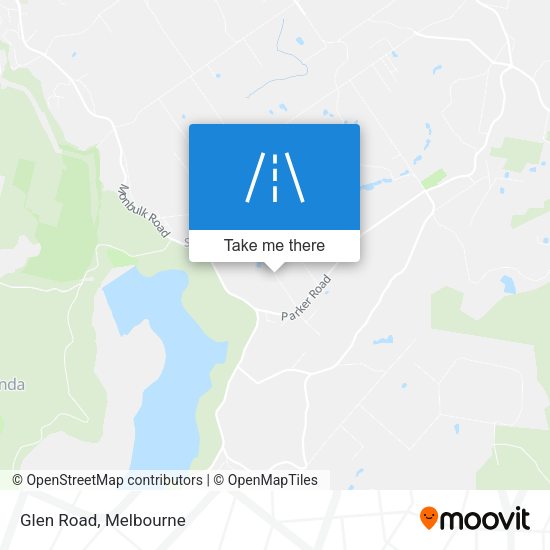 Glen Road map