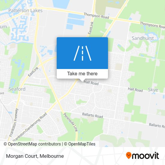 Morgan Court map