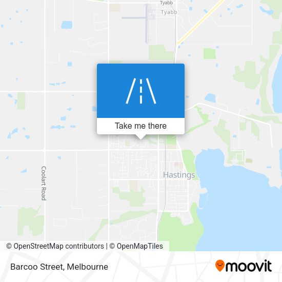 Barcoo Street map