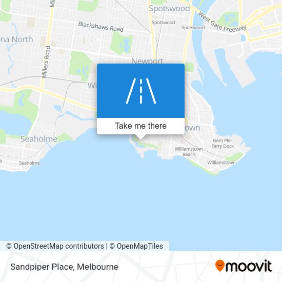 Sandpiper Place map