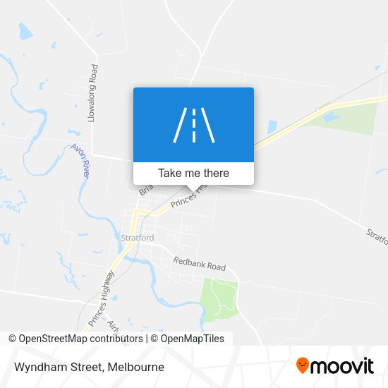 Wyndham Street map