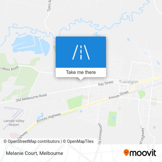 Melanie Court map