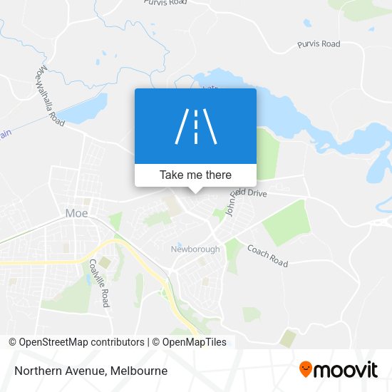 Northern Avenue map