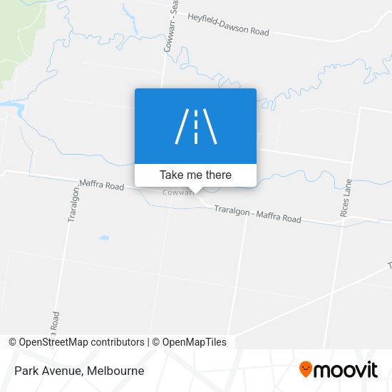 Park Avenue map