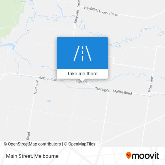 Main Street map
