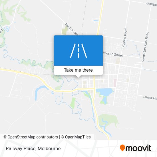 Railway Place map