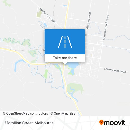 Mcmillan Street map