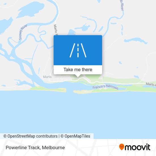 Powerline Track map