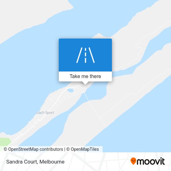 Sandra Court map