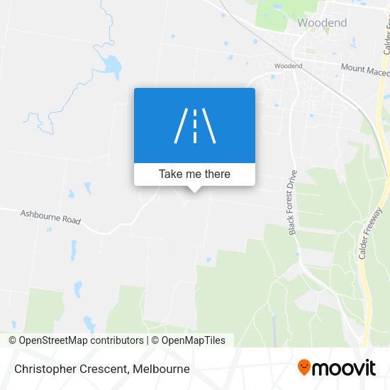 Christopher Crescent map