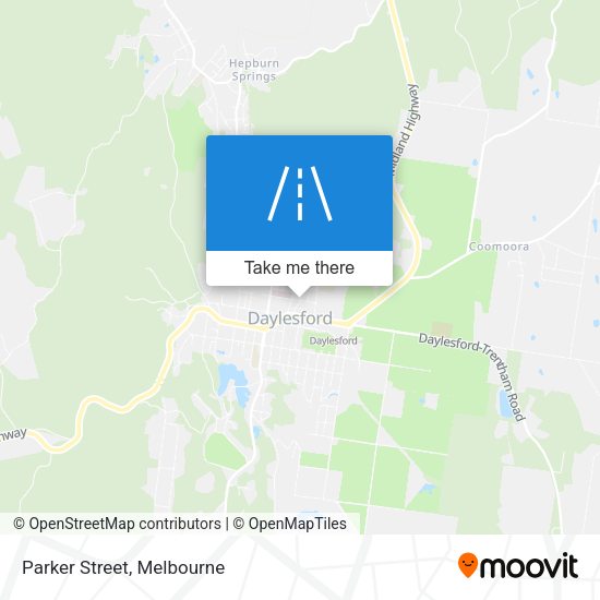 Parker Street map