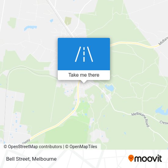 Bell Street map