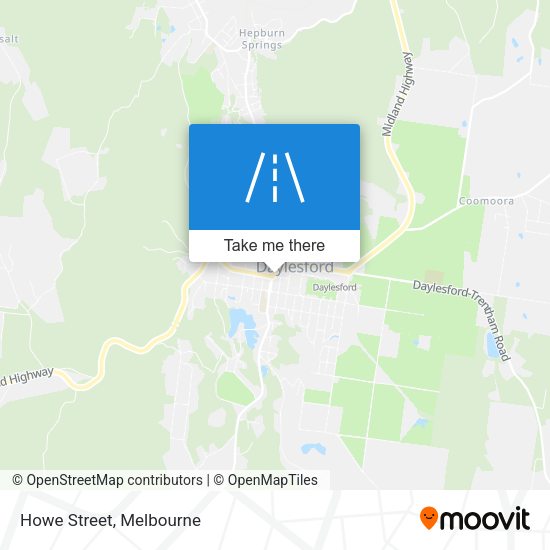 Howe Street map