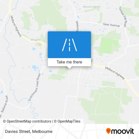 Davies Street map