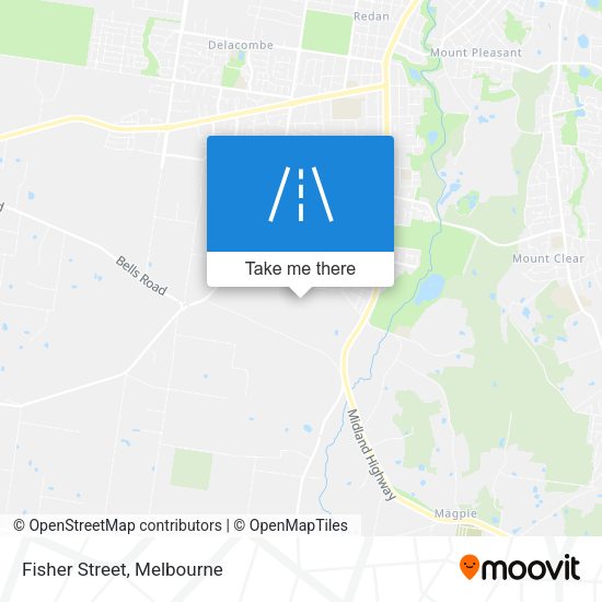 Fisher Street map