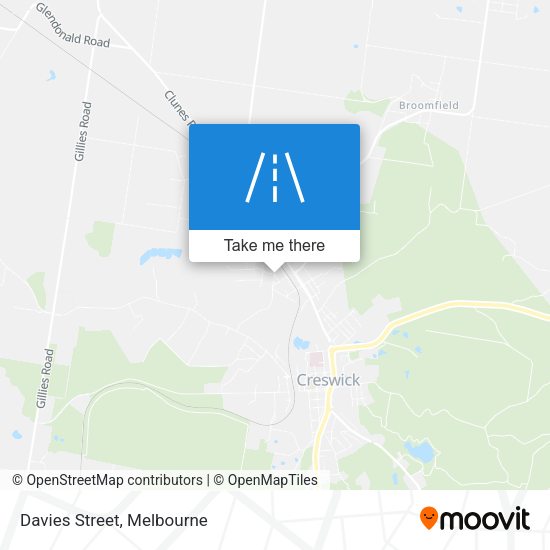 Davies Street map