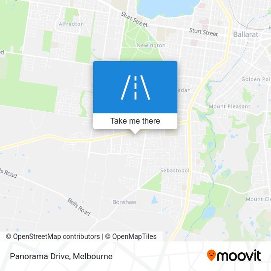 Panorama Drive map