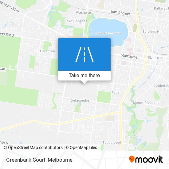 Greenbank Court map