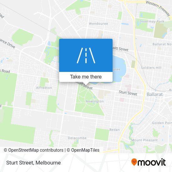Sturt Street map