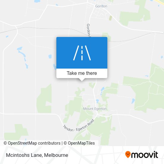 Mcintoshs Lane map
