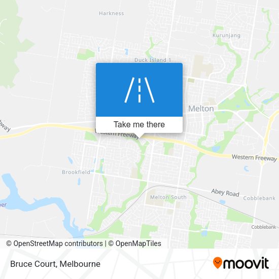 Bruce Court map