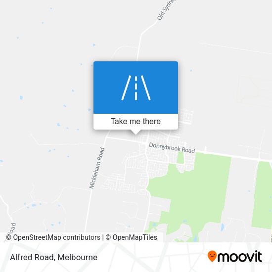 Alfred Road map