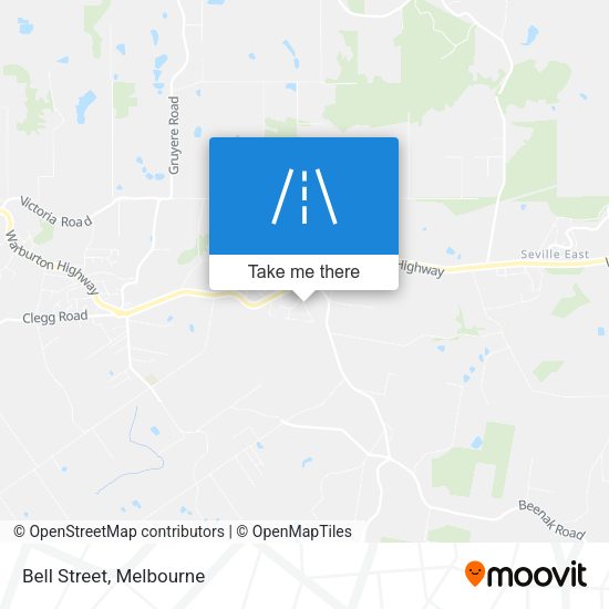 Bell Street map