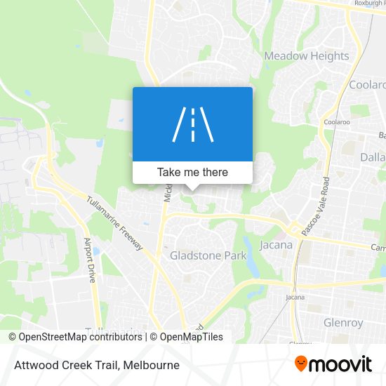 Attwood Creek Trail map