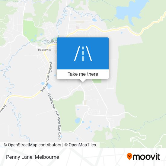 Penny Lane map
