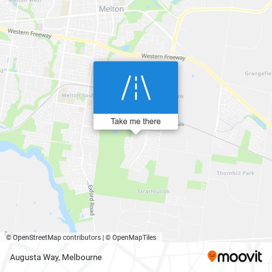 Augusta Way map