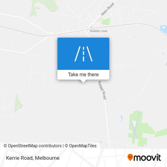 Kerrie Road map