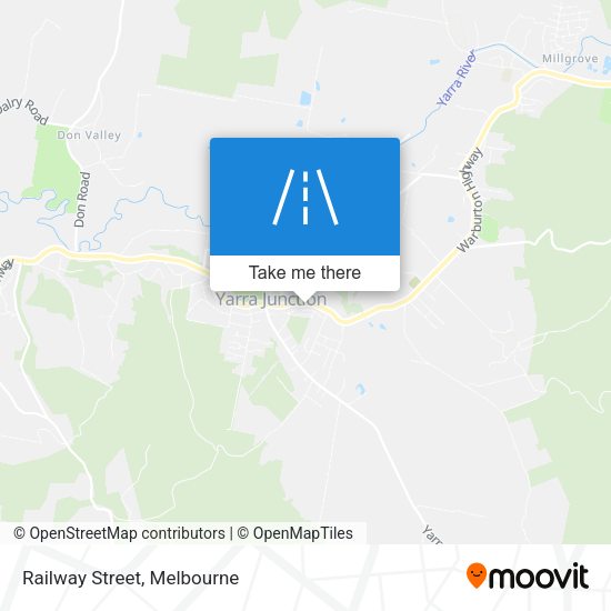 Railway Street map