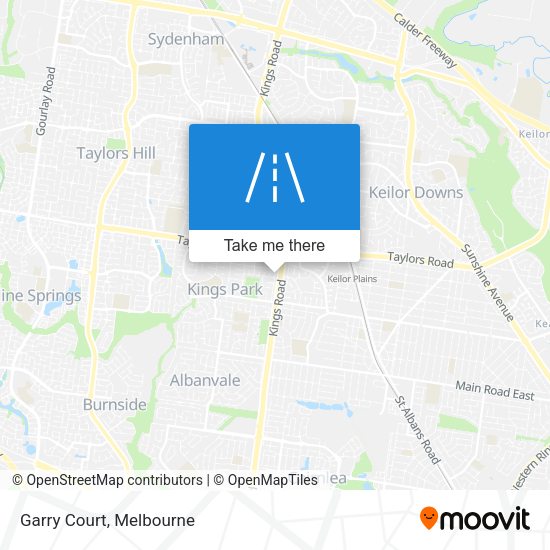 Garry Court map
