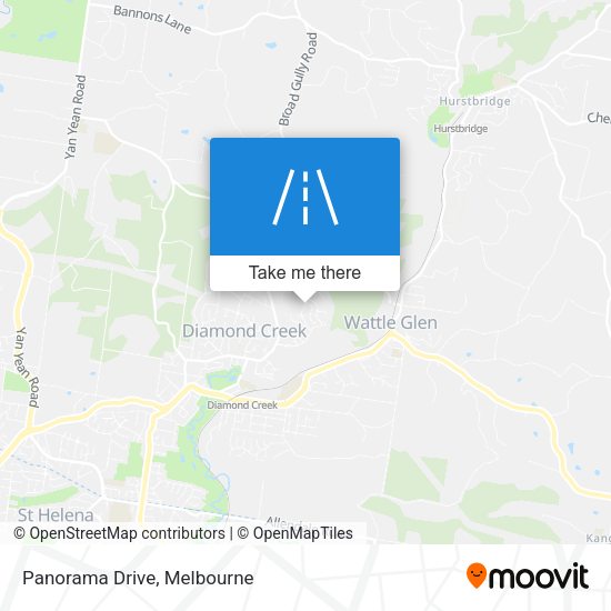 Panorama Drive map