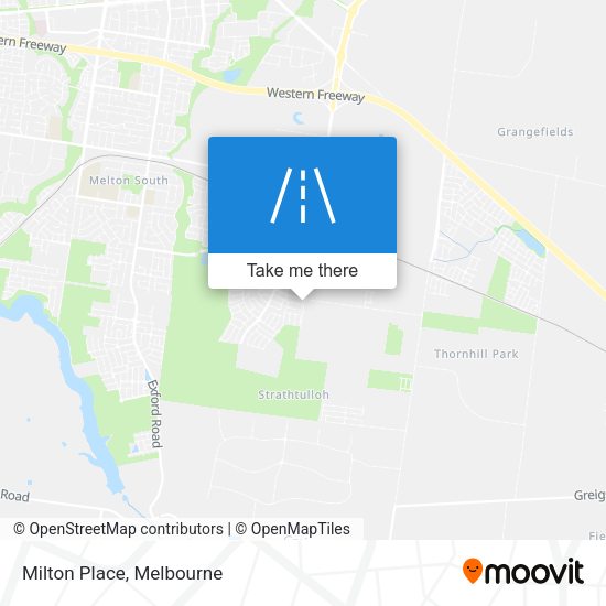 Milton Place map
