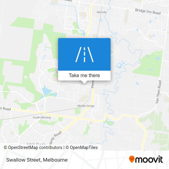 Swallow Street map