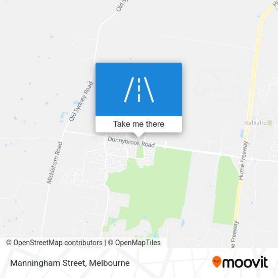 Manningham Street map