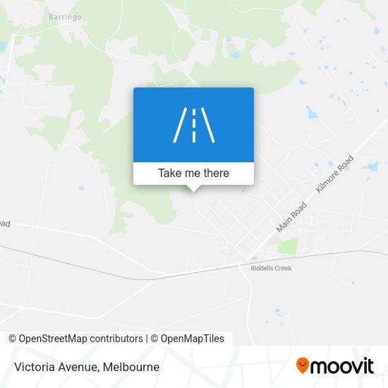 Victoria Avenue map