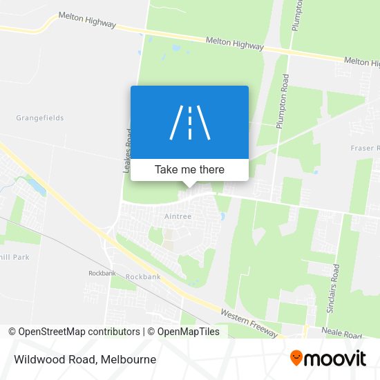Wildwood Road map