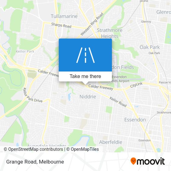 Grange Road map