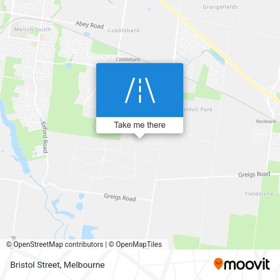 Bristol Street map