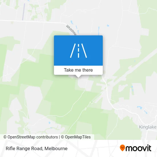 Mapa Rifle Range Road