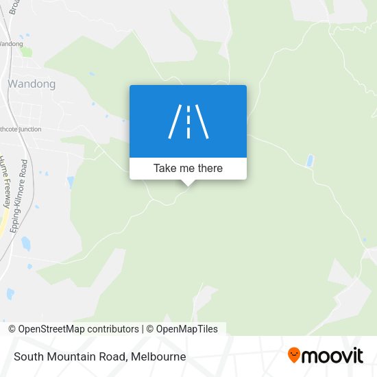 South Mountain Road map