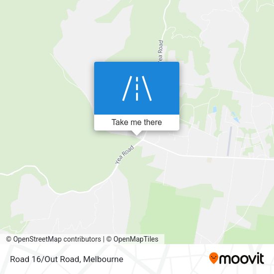 Road 16/Out Road map