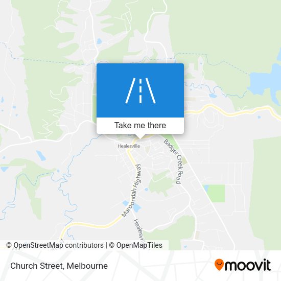 Church Street map