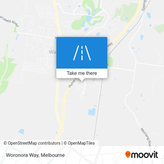 Woronora Way map