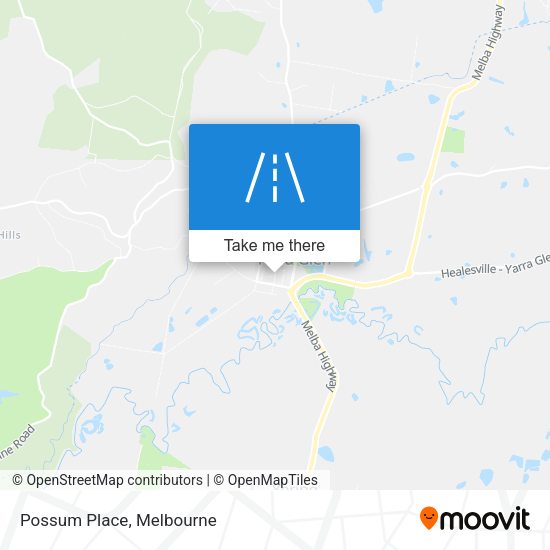Possum Place map