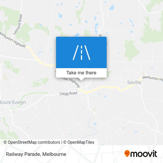 Railway Parade map
