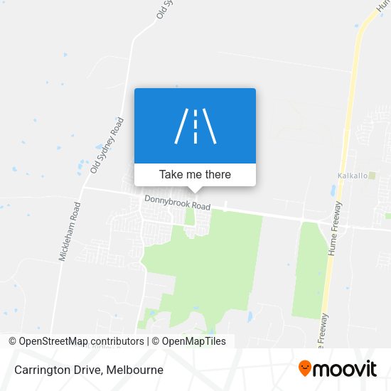 Carrington Drive map